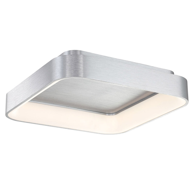 Tetris Square Aluminum LED Flush Mount for Indoor/Outdoor, Energy Star