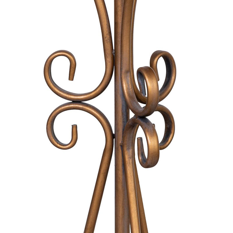 Homerville End Table, Antique Gold