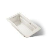 Archer® 60-in X 32-in Drop-in Heated Bubblemassage Air Bath with Bask Heated Surface