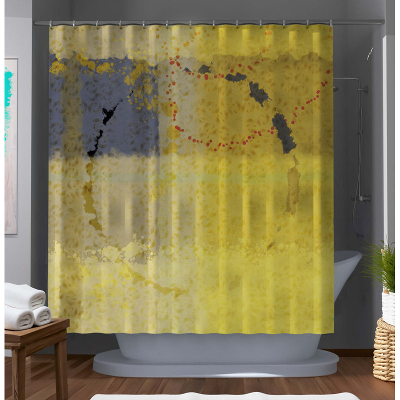 Lucky Rosy Shower Curtain
