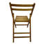 Solid Wood Folding Chair  4 Pieces  - And Appealing In Honey  4  Tone For Multiple Purposes