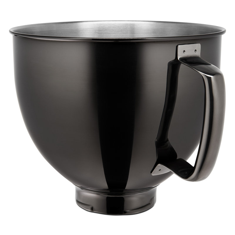 KitchenAid 5 Qt Tilt-Head Metallic Finish Stainless Steel Bowl
