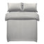 Microfiber Striped Bedding with Pillowcases-67711183-67711179