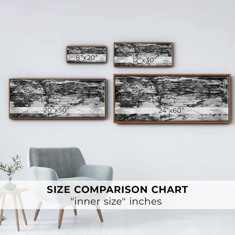 Found Textures XVIII- Framed Canvas