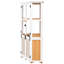 Remise de rangement extérieure pour outils avec porte verrouillable-110937805
