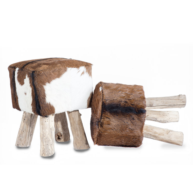 Solid Wood Accent Stool