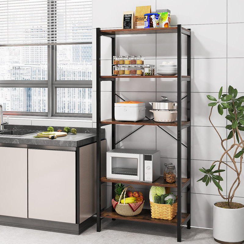 160cm H x 66cm W Metal Bookcase