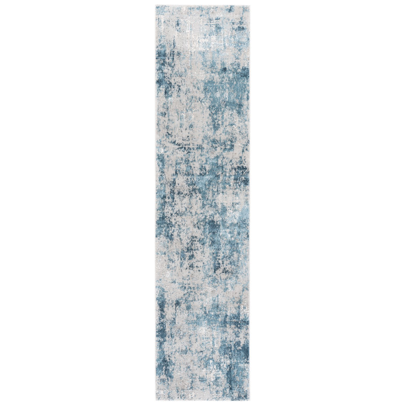 Hutchcraft Performance Abstract Rug, Runner 2' x 8'