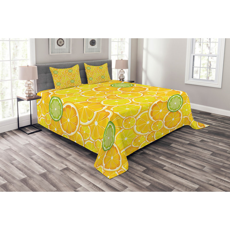 Bedspread Set with Shams, 220 x 264 cm