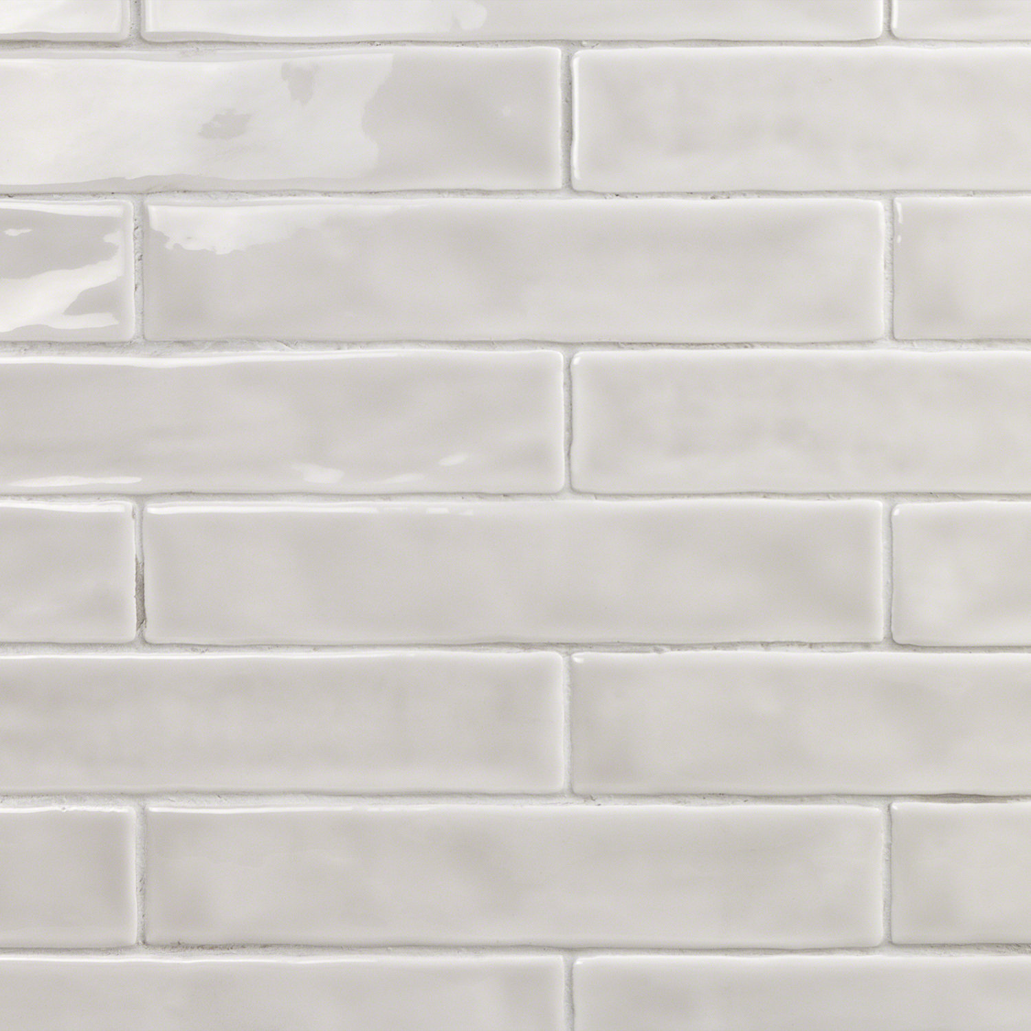 Brookline Polished 2" x 10" Ceramic Brick Look Subway Wall Tile (5.38 sq. ft./ box), Gray