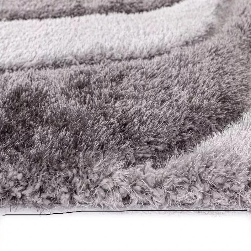 Geometric Shag Area Rug, Rectangle 120 x 170 cm