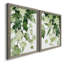 Emerald Vines I - Ensemble de 2 peintures sur toile encadrées-899570708-899570697