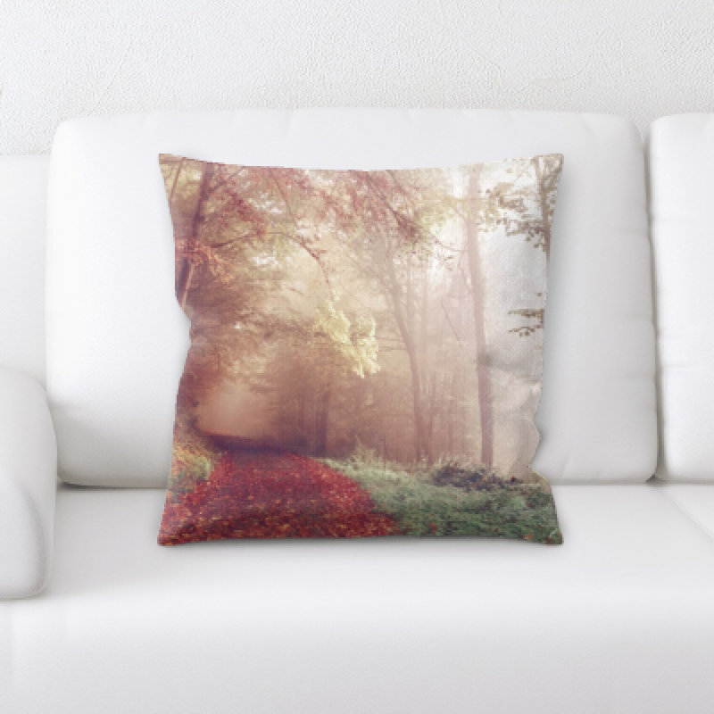 Microsuede Throw Pillow