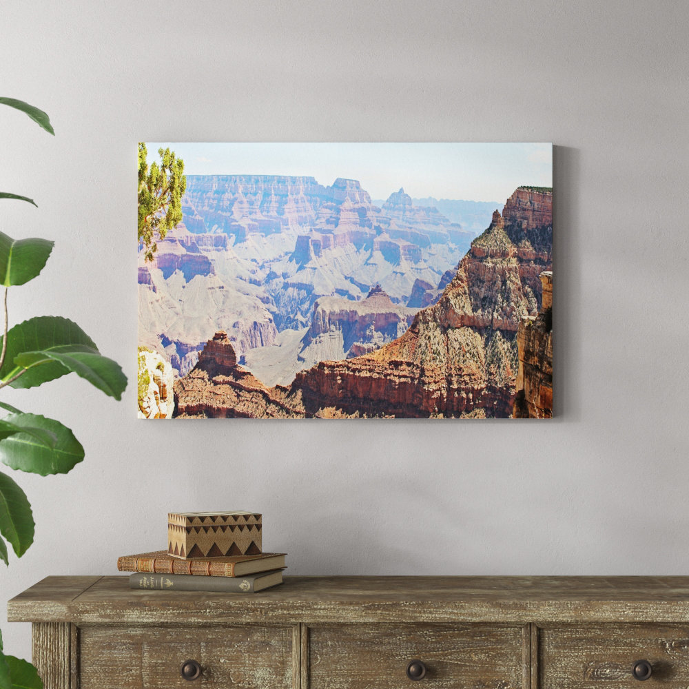 Grand Canyon Panorama II by Sylvia Coomes - Wrapped Canvas Photograph Print