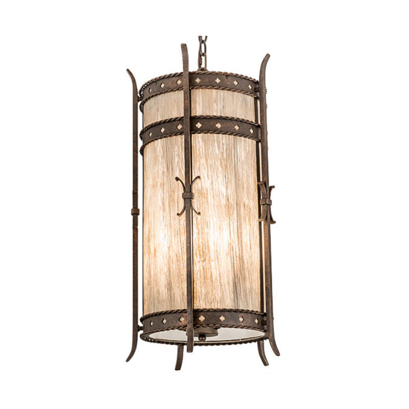 Stanza 4 - Light Pendant, Coffee Bean, Tea Stained