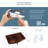 Curie 21" Undermount Bathroom Sink in Copper