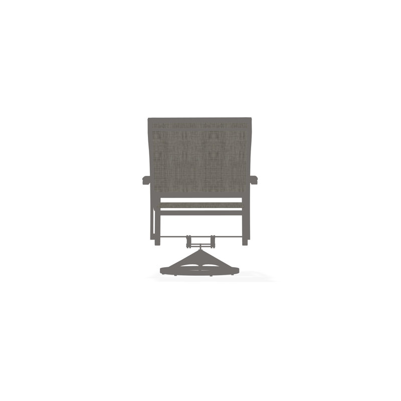 Bazza Outdoor Dining Chair, Smoke, Warm Gray