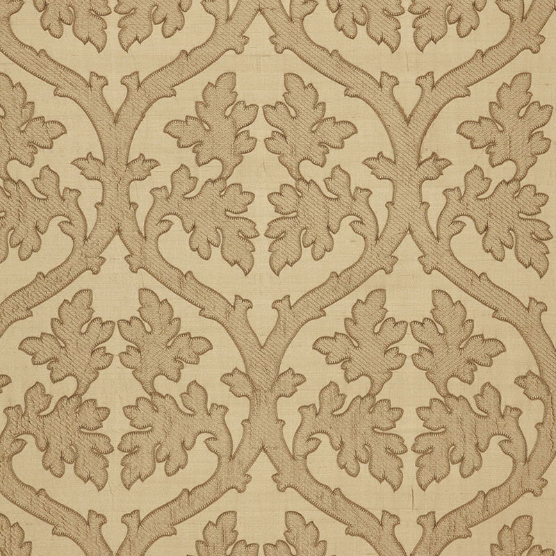 Tissu de broderie Ravenna, Chameau
