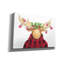 «Christmas Moose» par Diane Kater, estampe numérique sur toile-86859660