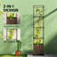 Plant Cage,Raised Garden Bed,Mobile Trellis Plant Bed-1448690347