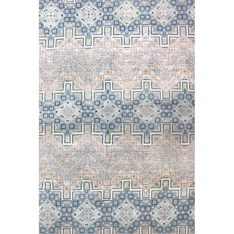 Ikat One-of-a-Kind 7'9" X 9'9" Area Rug
