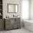 Brescia 48" Single Sink Freestanding Bathroom Vanity with Ceramic Top and Matching Mirror