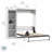 Arlex Storage Murphy Bed, Space-Saving Wall Bed for Multipurpose Room-769010808-787296705
