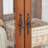 2 Doors Curio Cabinet With Tempered Glass Doors-1077689507