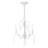 Maines 3 - Light Candle Style Classic Chandelier with Crystal Accents