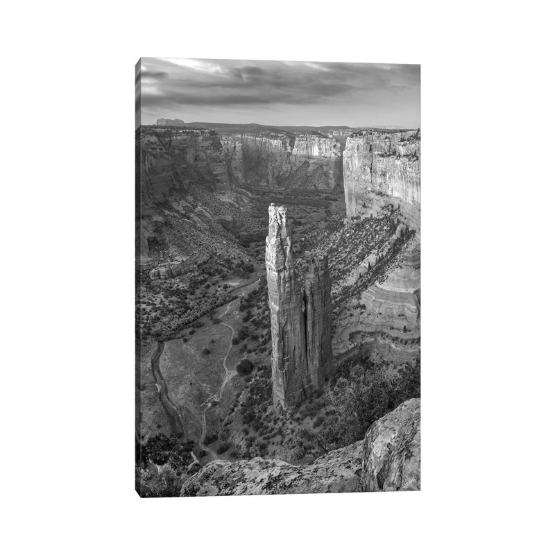 Spider Rock, Canyon De Chelley, Arizona by Tim Fitzharris - Gallery-Wrapped Canvas Giclée on Canvas, 20.32 cm H x 30.48 cm W
