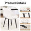 Chaise rembourrée en similicuir-1596612531