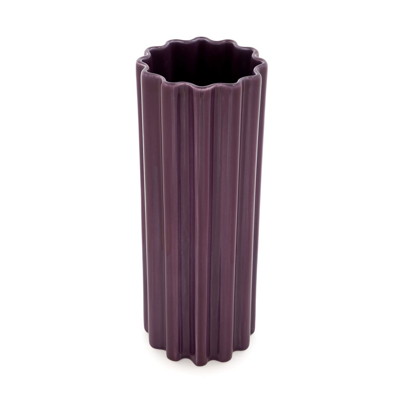 Handmade Ceramic / Porcelain Table Vase, Purple