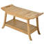Spateak Grade-A Teak Wood Adelaide Shower Seat 30" Outdoor Patio Stool Bench