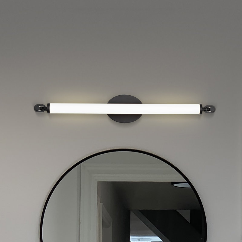 Misaye - LED Vanity Acrylic Lens, Matte Black