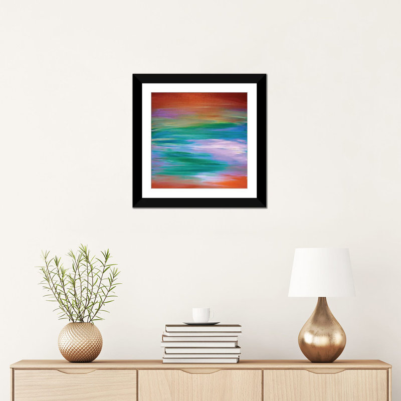 Bright Horizons IV, reproduction d'art sur toile tendue, Toile tendue, H 16 po x l 16 po x P 1 po, Blanc