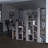 Modern Staircase Design Divider Bookcase with 21 Open Shelves-24383733