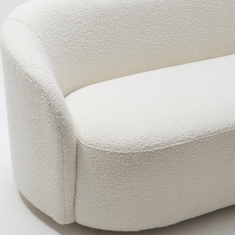 Charleah 68'' Wide Boucle Upholstered Loveseat Sofa