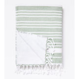 Swim, Surf + Sand Turkish Cotton Beach Towel in Basalt