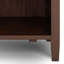 Table de chevet transitionnelle en bois massif Warm Brown-158605264