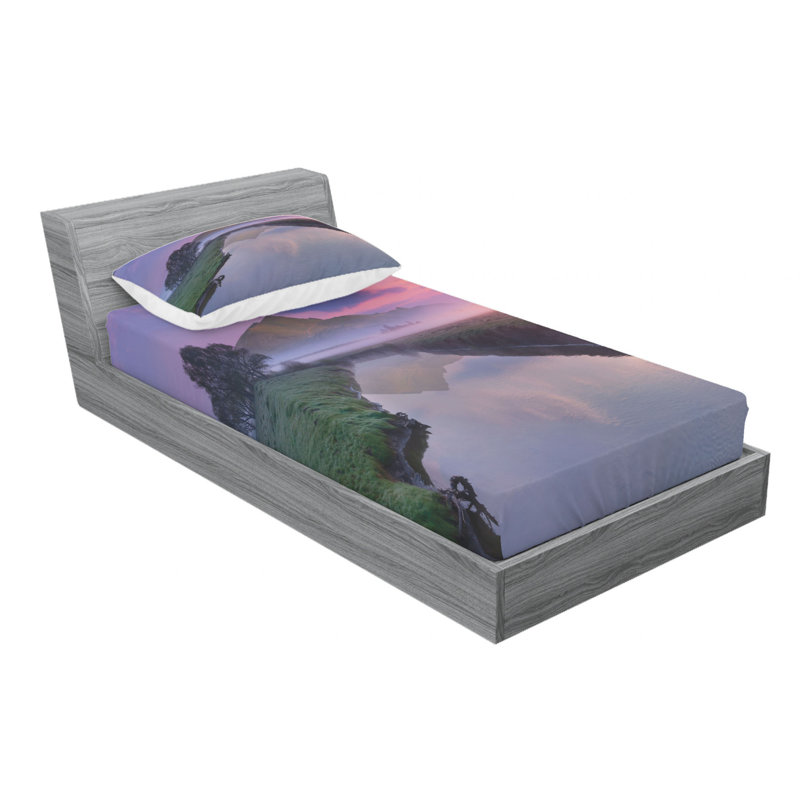 Microfiber Sheet Set, Twin XL Sheet Set with Fitted Sheet