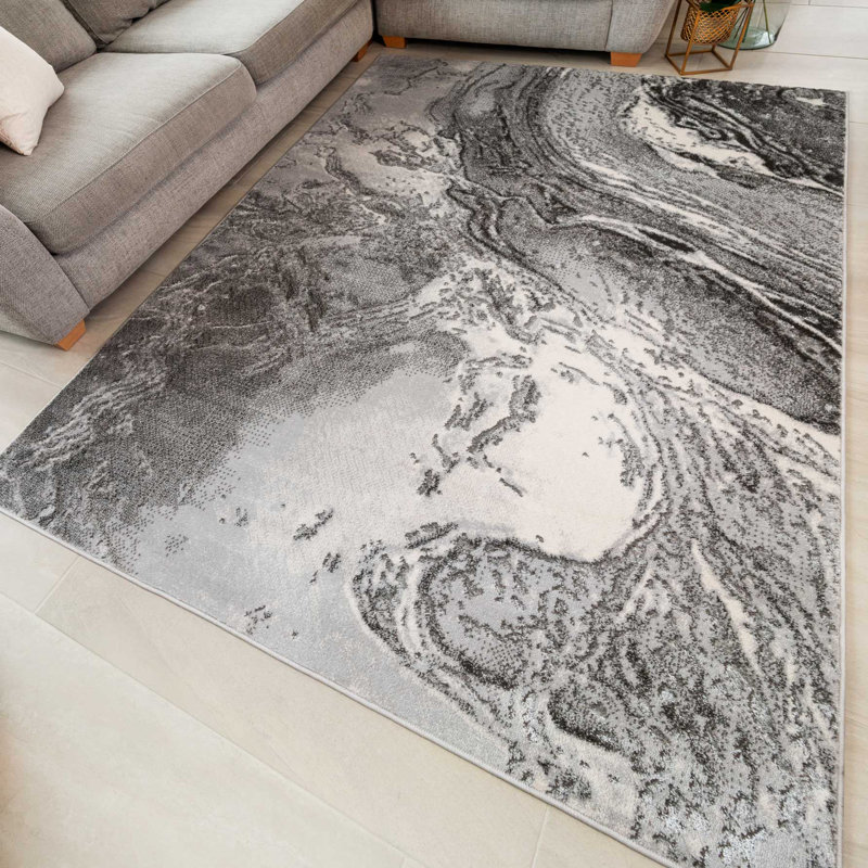 Alies Abstract Area Rug, Rectangle 120 x 170cm