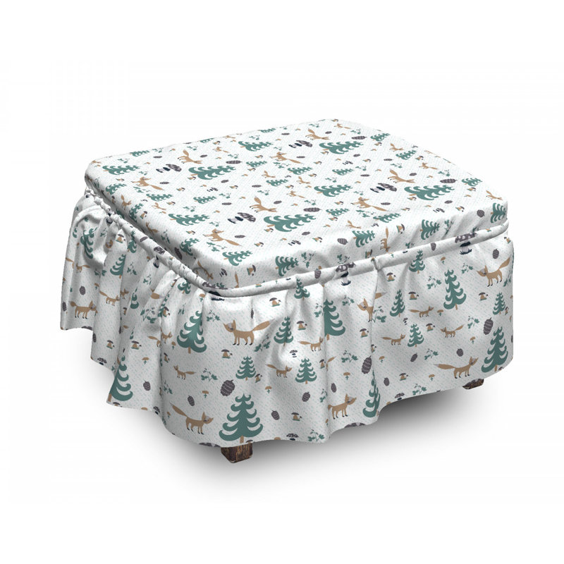Housse pour repose-pieds Fox and Botany Rain