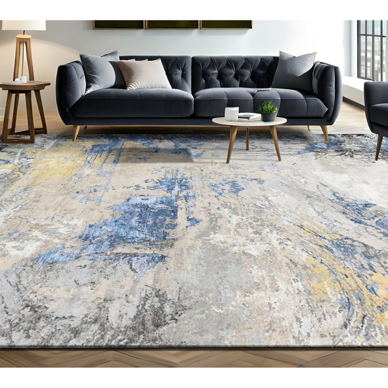 Abstract Area Rug, Rectangle 15' x 25'