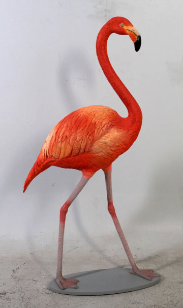 Baylynn Baby Flamingo Life Size Statue