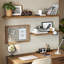 Tablettes flottantes, fixation murale-106496900