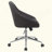 Upholstered Adjustable Home Office Desk Chair-1242665183