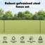 Fence with Post Segment Outdoor Barrier Garden Terrace Divider Boundary-513738622-513738621