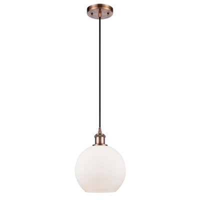 Luminaire suspendu sphère 1 lumière Baptista