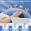 Memory Foam Neck Support Pillow for Pain Relief, Ergonomic Cervical Pillow with Washable Cover-1433492251