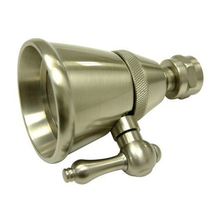 Hot Springs Victorian Full/Standard Adjustable Shower Head, Satin Nickel